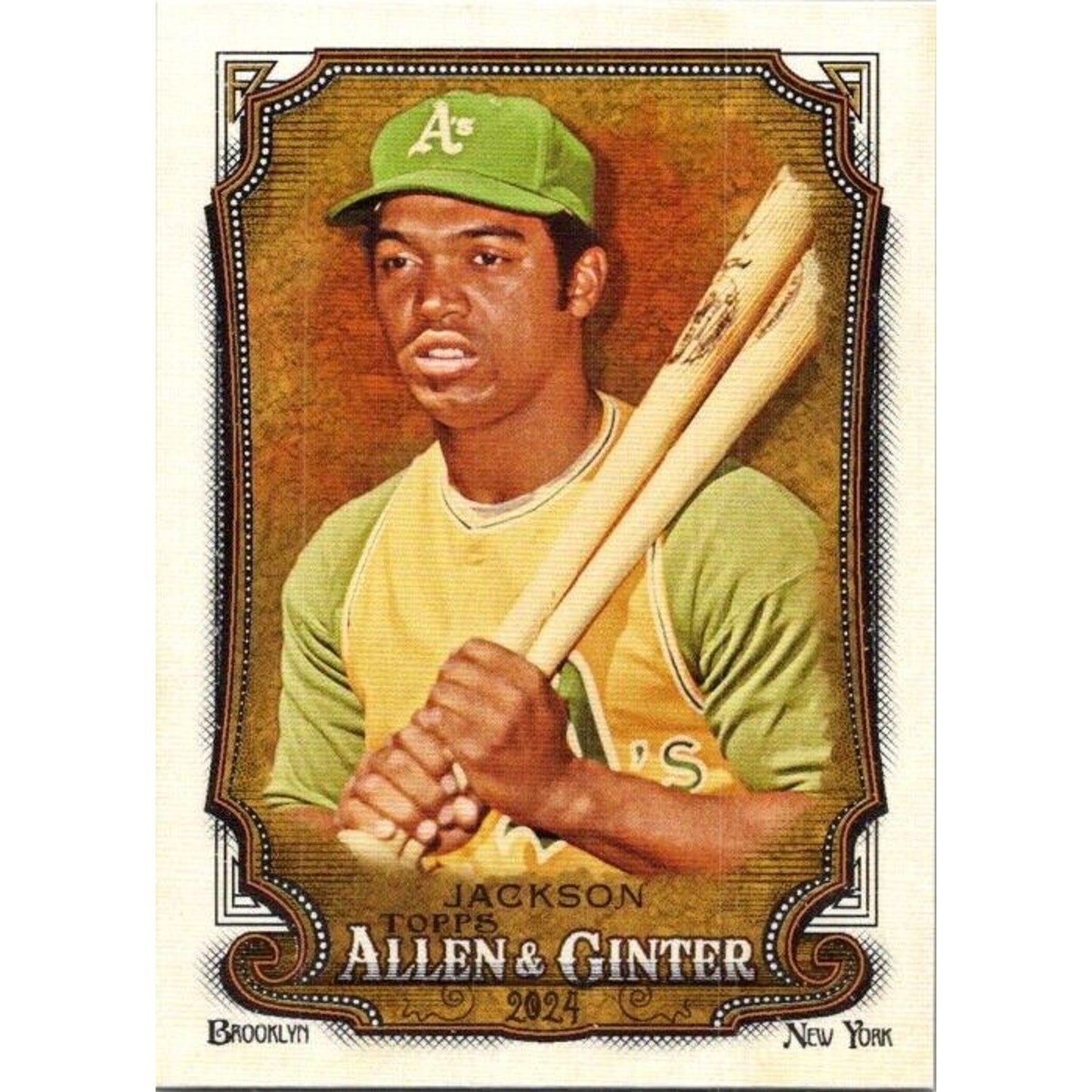 2024 Topps Allen & Ginter #226 Reggie Jackson Oakland Athletics