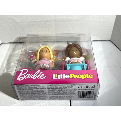 Fisher Price Little People BARBIE Birthday Party Two Figure Set, HGP69