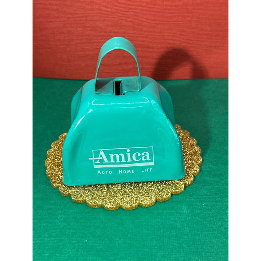 Amica Turquoise Bell Auto Home Life with Clanger