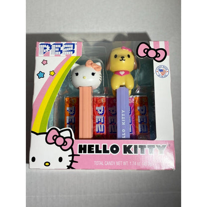 Hello Kitty and Puppy dual Pez Dispensers