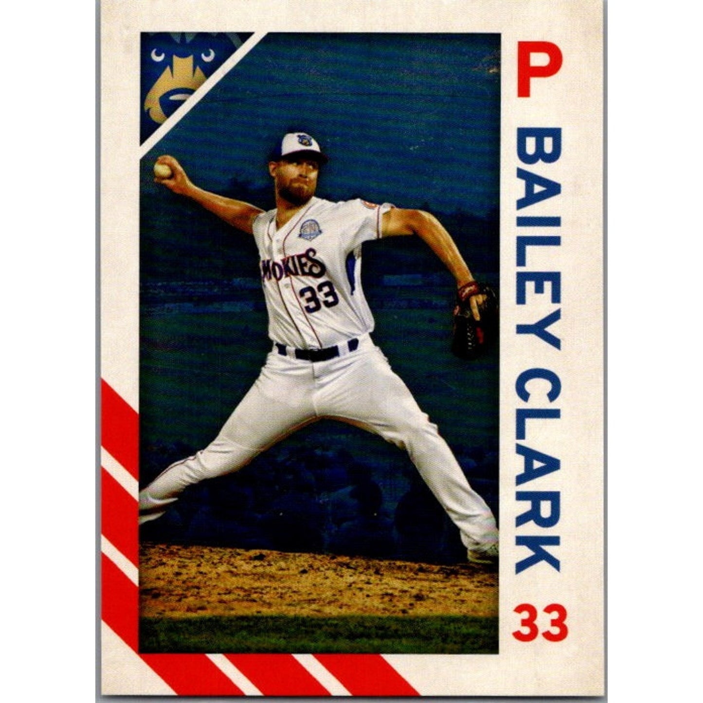 Bailey Clark 2019 Grandstand Tennessee Smokies #NNO Cubs
