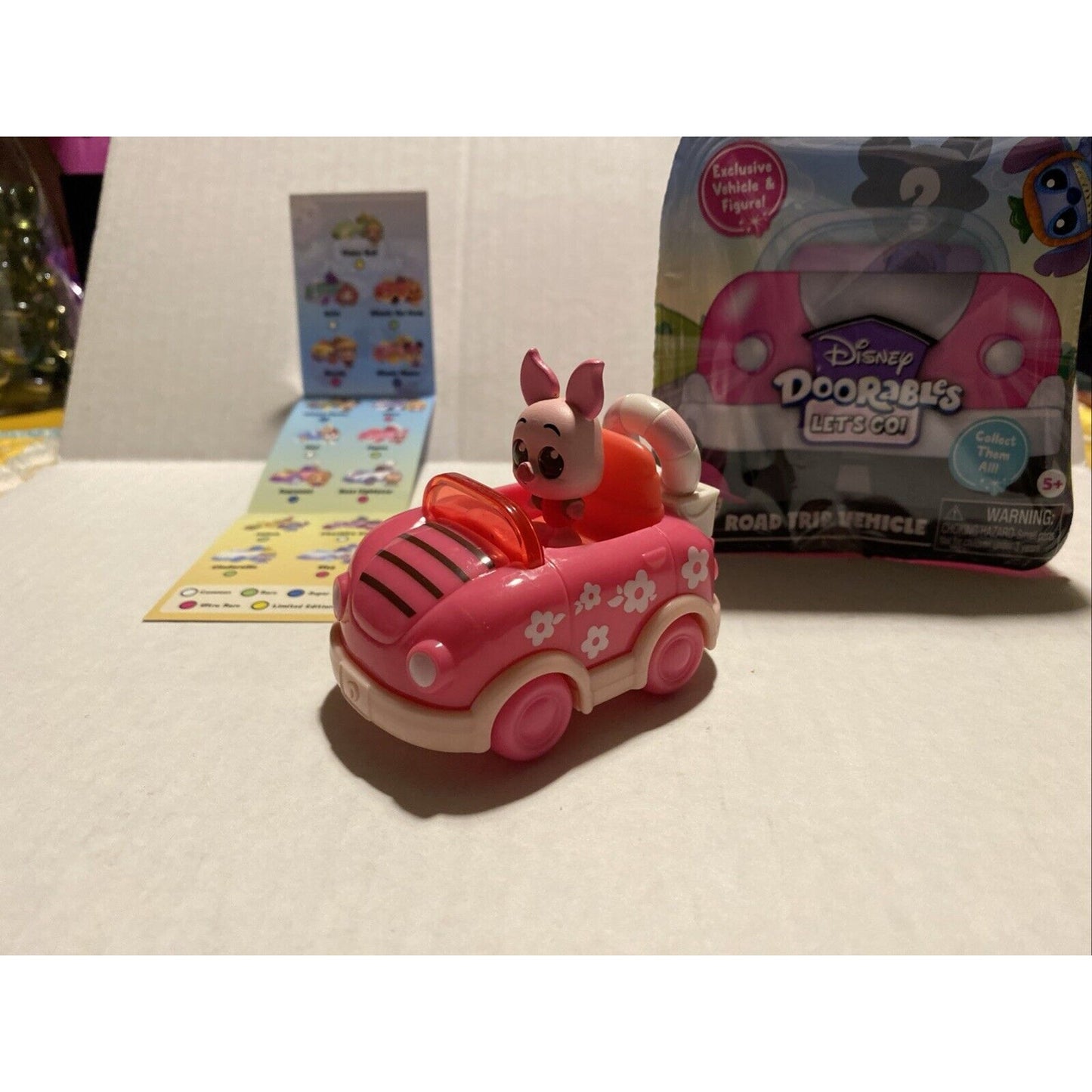 Disney Doorables Lets Go Road Trip Winne The Pooh Piglet Vehicle & Figure