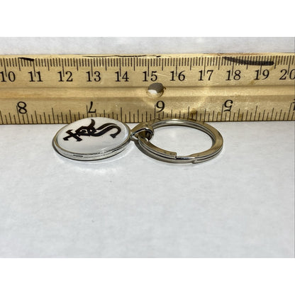 Chicago White Sox MLB Metal Baseball Keychain