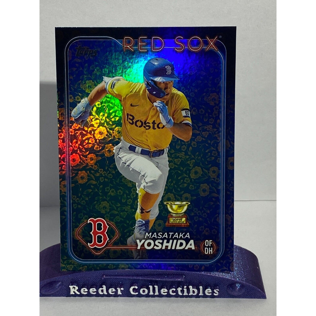 2024 Topps Flowers SP #228 Masataka Yoshida Boston Red Sox #d 47/50 SP