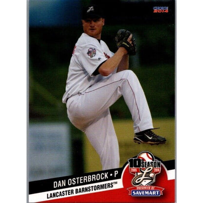 Dan Osterbrock 2014 Choice #13 Lancaster Barnstormers Baseball Club