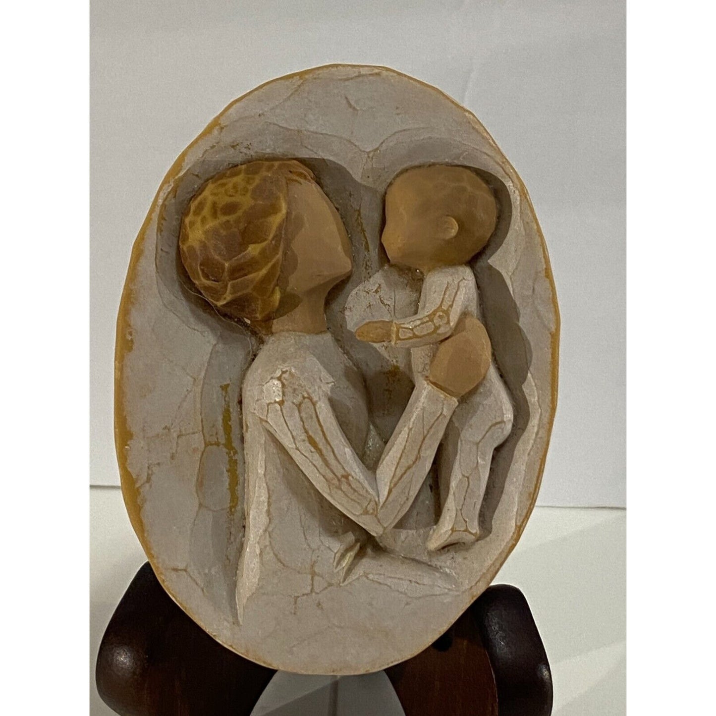 Willow Tree By Susan Lordi Trinket Box 2005 Demdaco Grandmother w/Baby 3.5x2.5