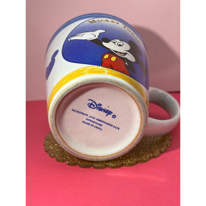 Walt Disney Series Through The Years Mickey Today Coffee Mug small chip bottom