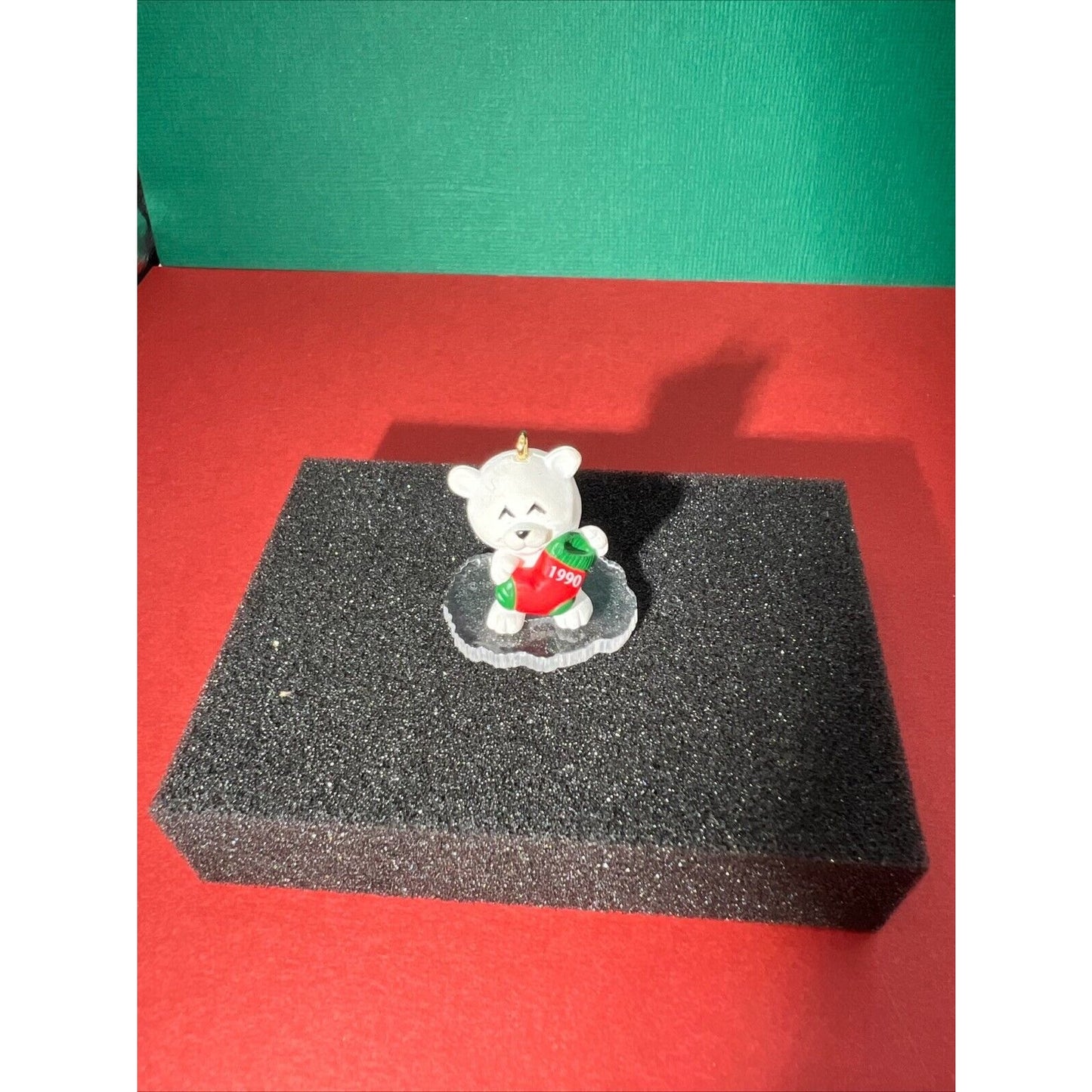 Hallmark Keepsake Ornament Miniature Little Frosty Eskimo & Bear Lot of 2