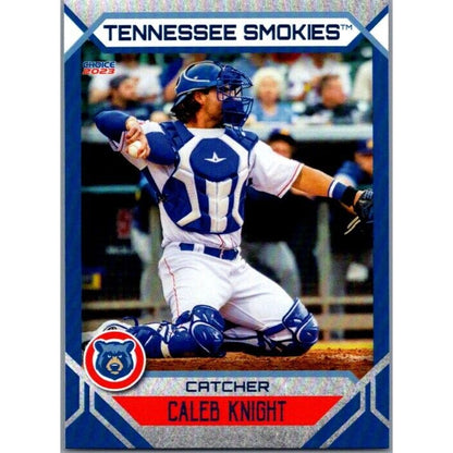 2023 Choice #04 Caleb Knight Tennessee Smokies