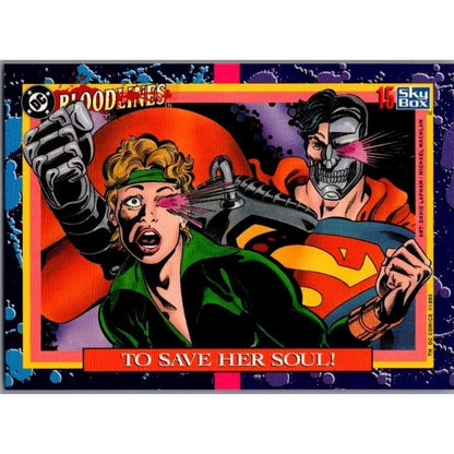 1993 Skybox DC Bloodlines #15 To Save Her Soul