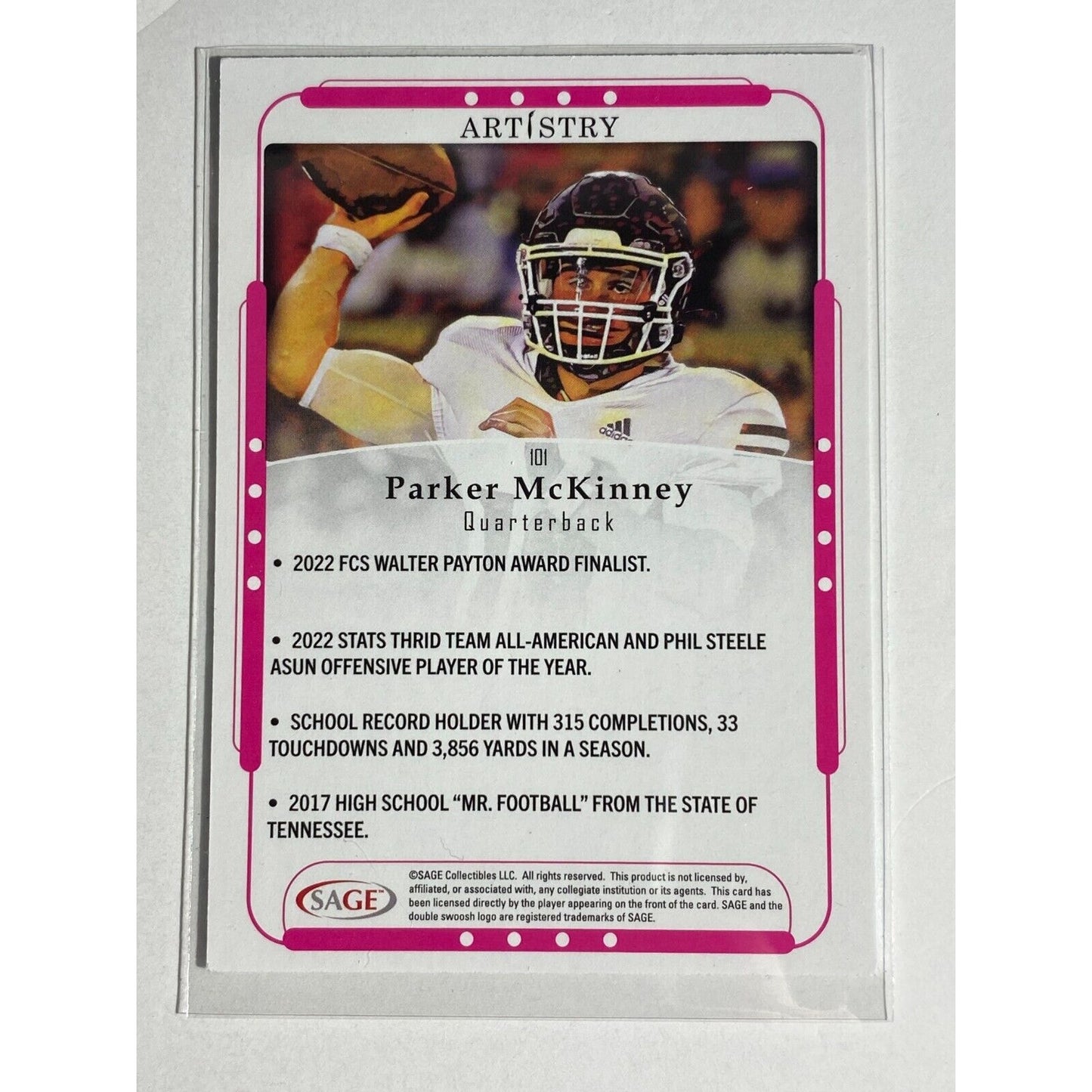 Parker McKinney Gold 2023 Sage Artistry Eastern Kentucky