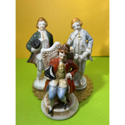 Victorian Colonial Figurines Vintage Porcelain Occupied Japan 4" tall