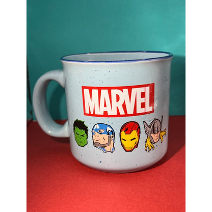 Marvel Ceramic Coffee Mug Incredible Hulk Captain America Iron Man Thor 4"x4"