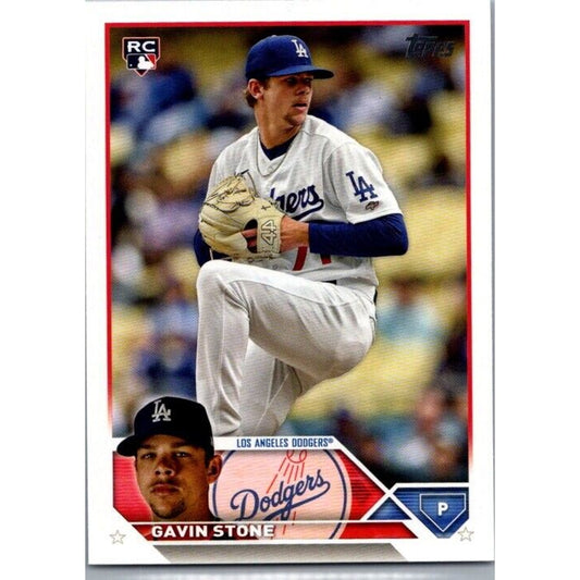 2023 Topps Update #US70 Gavin Stone Los Angeles Dodgers Rookie