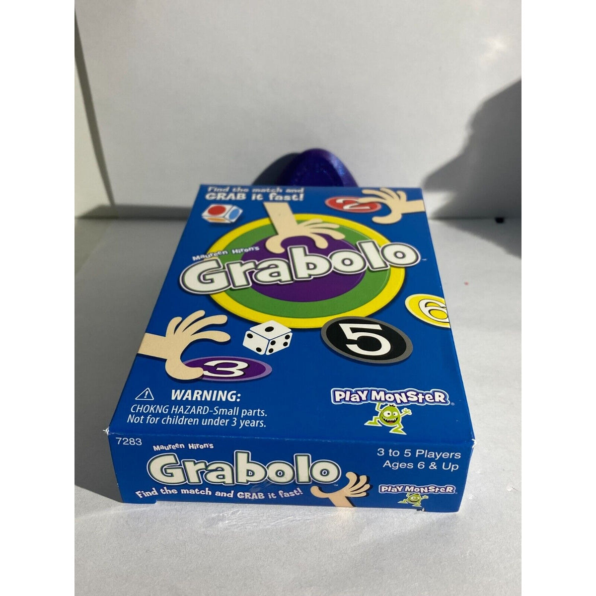PlayMonster Grabolo Card Game - Fast-Grabbing Family Fun, 3-5 Players Ages 6+