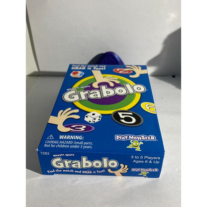 PlayMonster Grabolo Card Game - Fast-Grabbing Family Fun, 3-5 Players Ages 6+