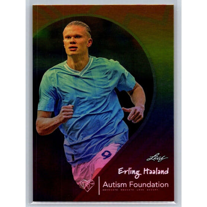 2023 Leaf Autism Foundation #8 Erling Haaland Soccer