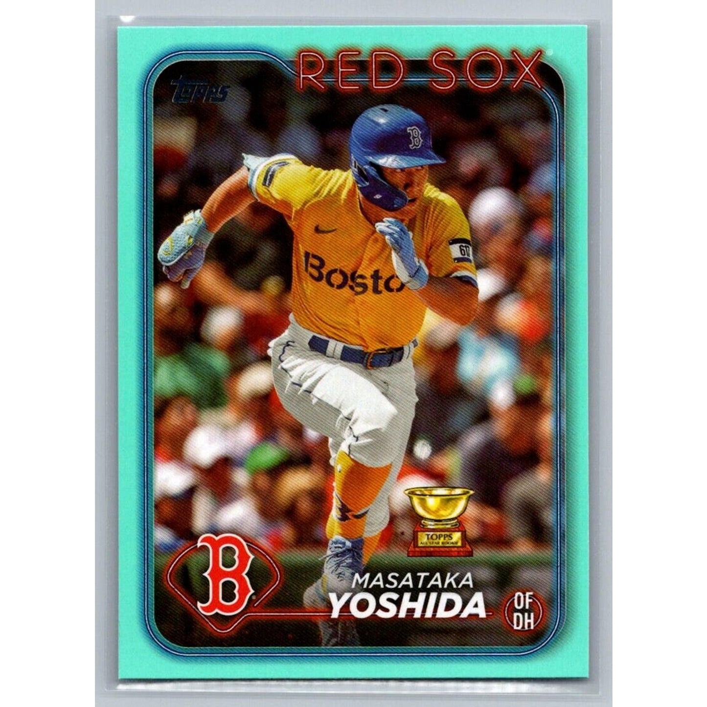 2024 Topps #228 Masataka Yoshida Aqua