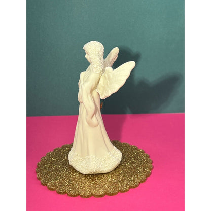 Lot of 2 Albert E Price Angel Holding Baby - Angel Praying - Ceramic Bells -OBox