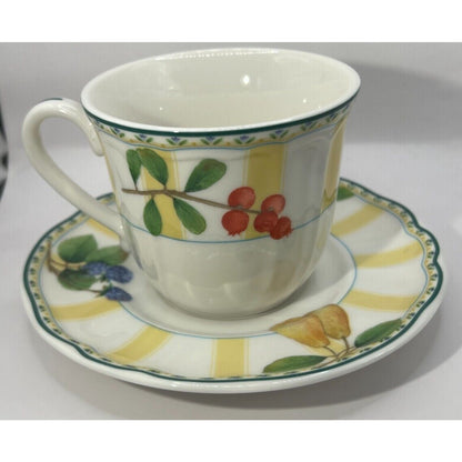 Epoch Collection by Noritake ORCHARD VALLEY Design Cup & Saucer