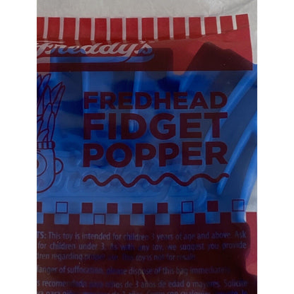 Freddy’s Happy Kids Meal Fidget Popper Fredhead Sealed