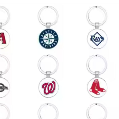 Seattle Mariners MLB Metal Baseball Keychain