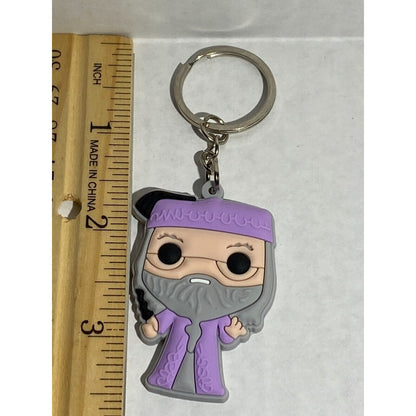 Harry Potter set of Rubber Keychains lot of seven (7)