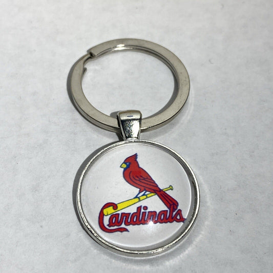 St. Louis Cardinals MLB Metal Baseball Keychain