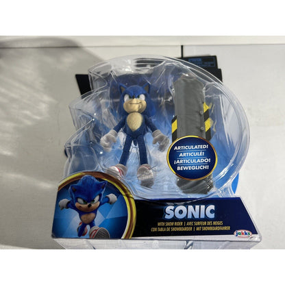 Sonic the Hedgehog 2 Movie SONIC Action Figure w/ Snow Rider Toy