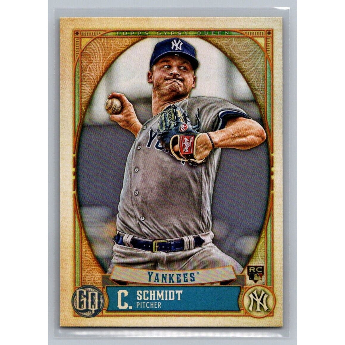 2021 Topps Gypsy Queen #195 Clarke Schmidt Rookie New York Yankees