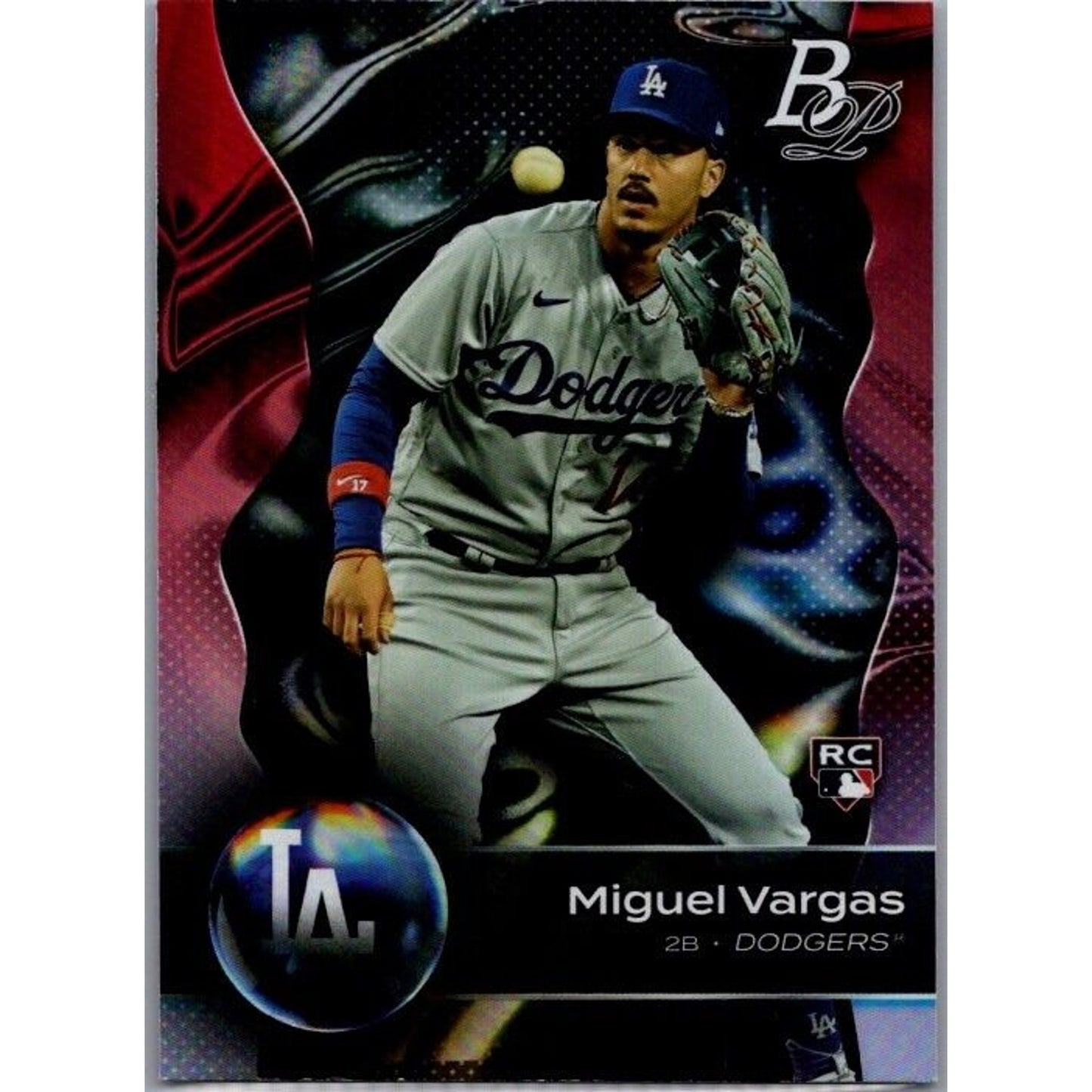 2023 Bowman Platinum #62 Miguel Vargas Los Angeles Dodgers Rookie