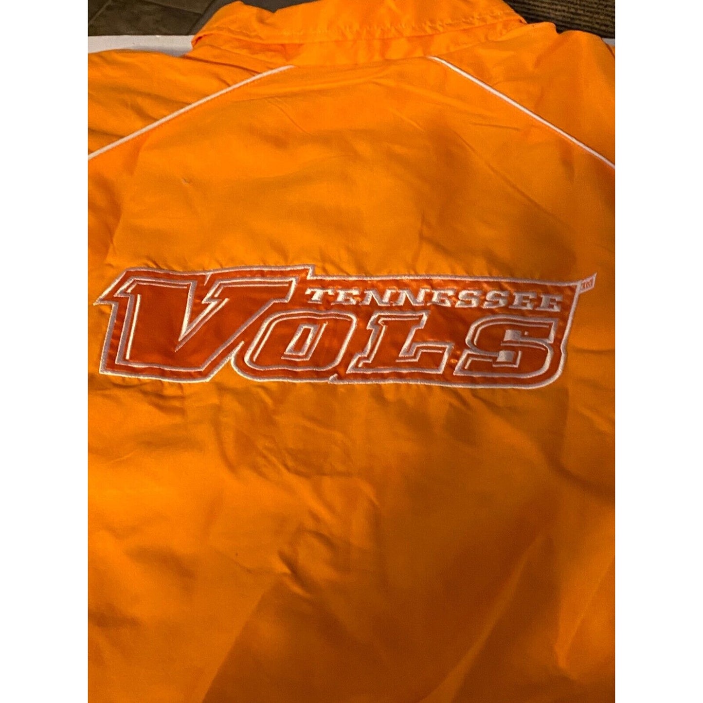 Tennessee Volunteers 58 Sports Vintage Windbreaker Jacket Men's XL Orange