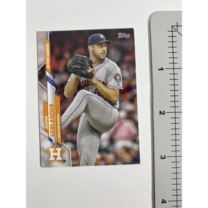 Justin Verlander 2020 Topps Update Mini Houston Astros U-34