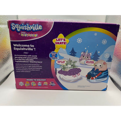 Squishmallows Squishville On Ice Collectible Toy Set