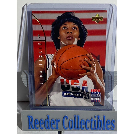 1994 Upper Deck USA Basketball - Gold Medal #81 Lisa Leslie (RC)