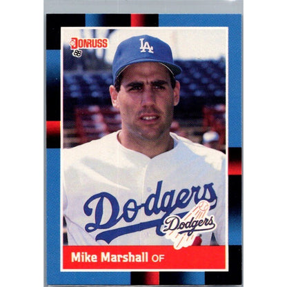 Mike Marshall 1988 Donruss #229c Los Angeles Dodgers