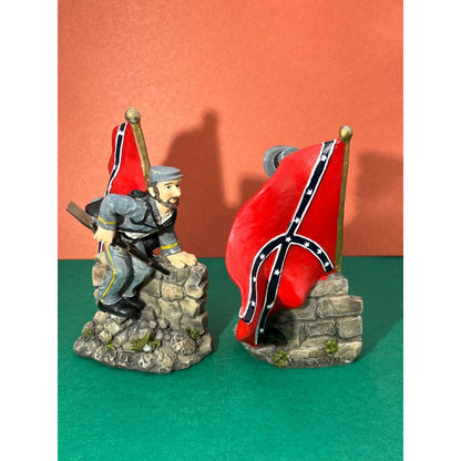 Civil War Soldiers Officer w/ sword and a Inf Soldier Resin Figurines EDC 2004