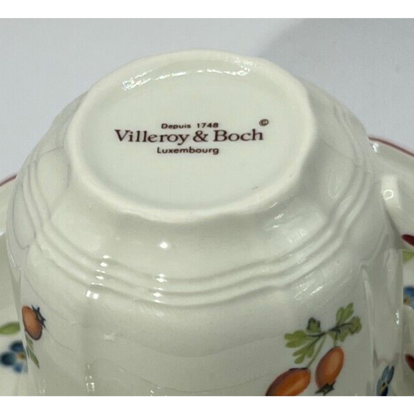 Villeroy & Boch Petite Fleur Porcelain Tea Cup and Saucer Set