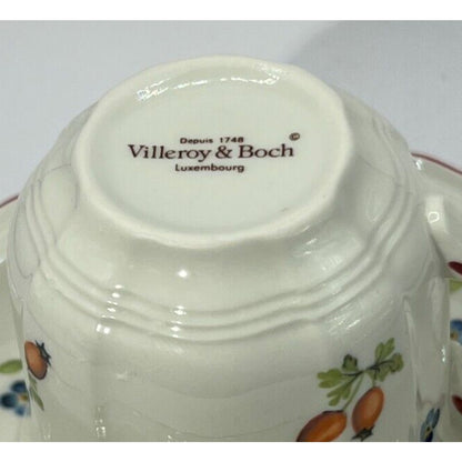 Villeroy & Boch Petite Fleur Porcelain Tea Cup and Saucer Set