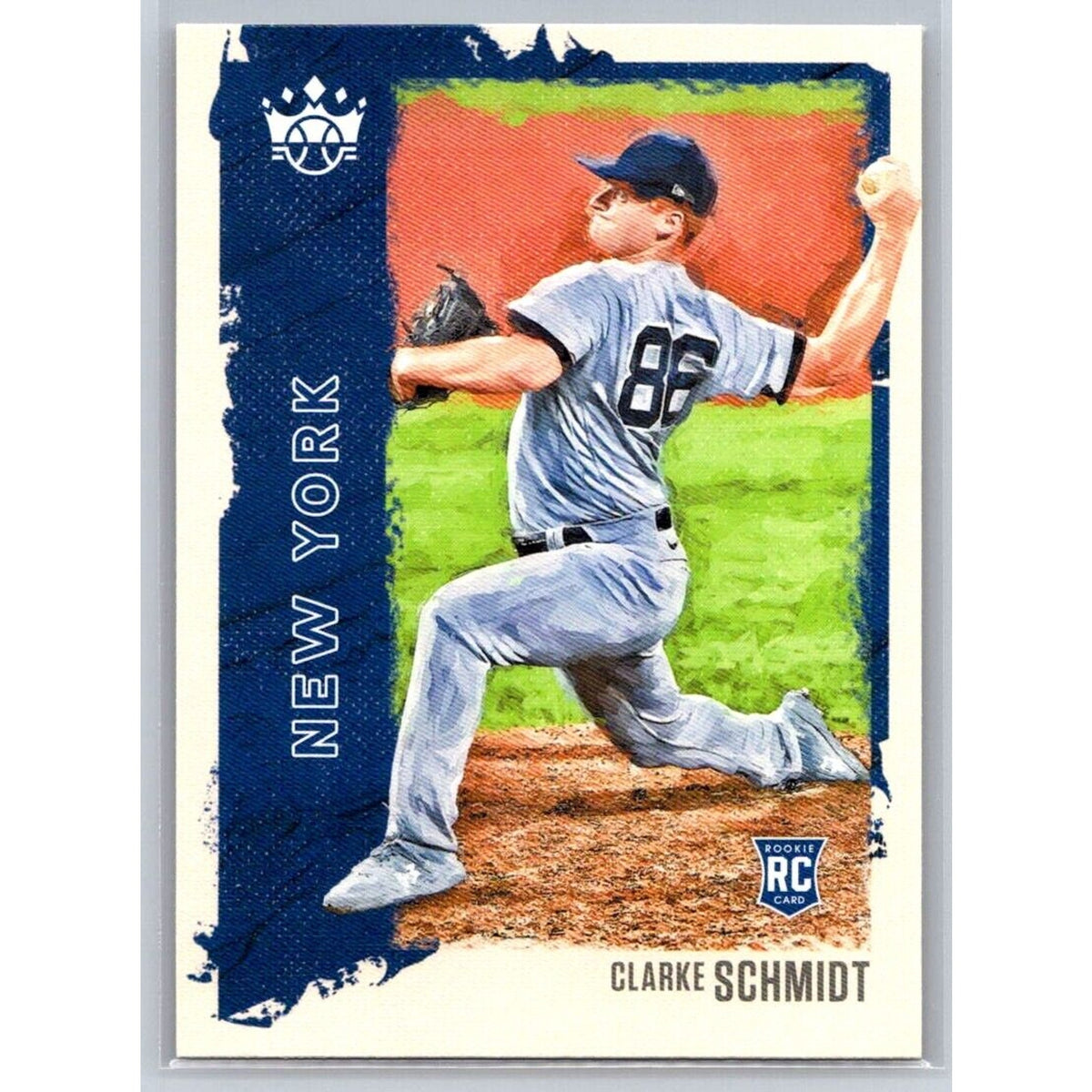2021 Diamond Kings #55 Clarke Schmidt Rookie New York