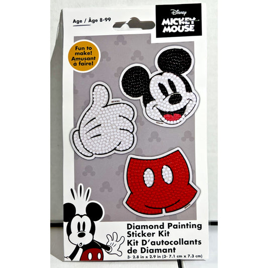 New in Package Diamond Painting Sticker Kit Of Disney Mickey Mouse