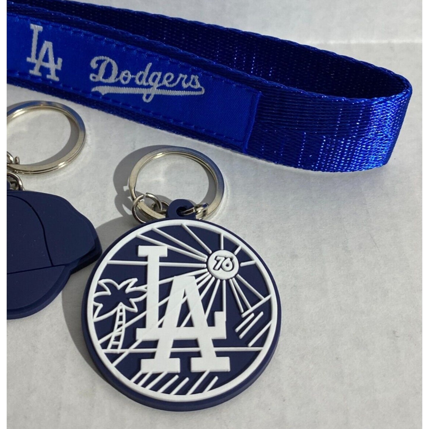 Los Angeles Dodgers set of keychains keychain