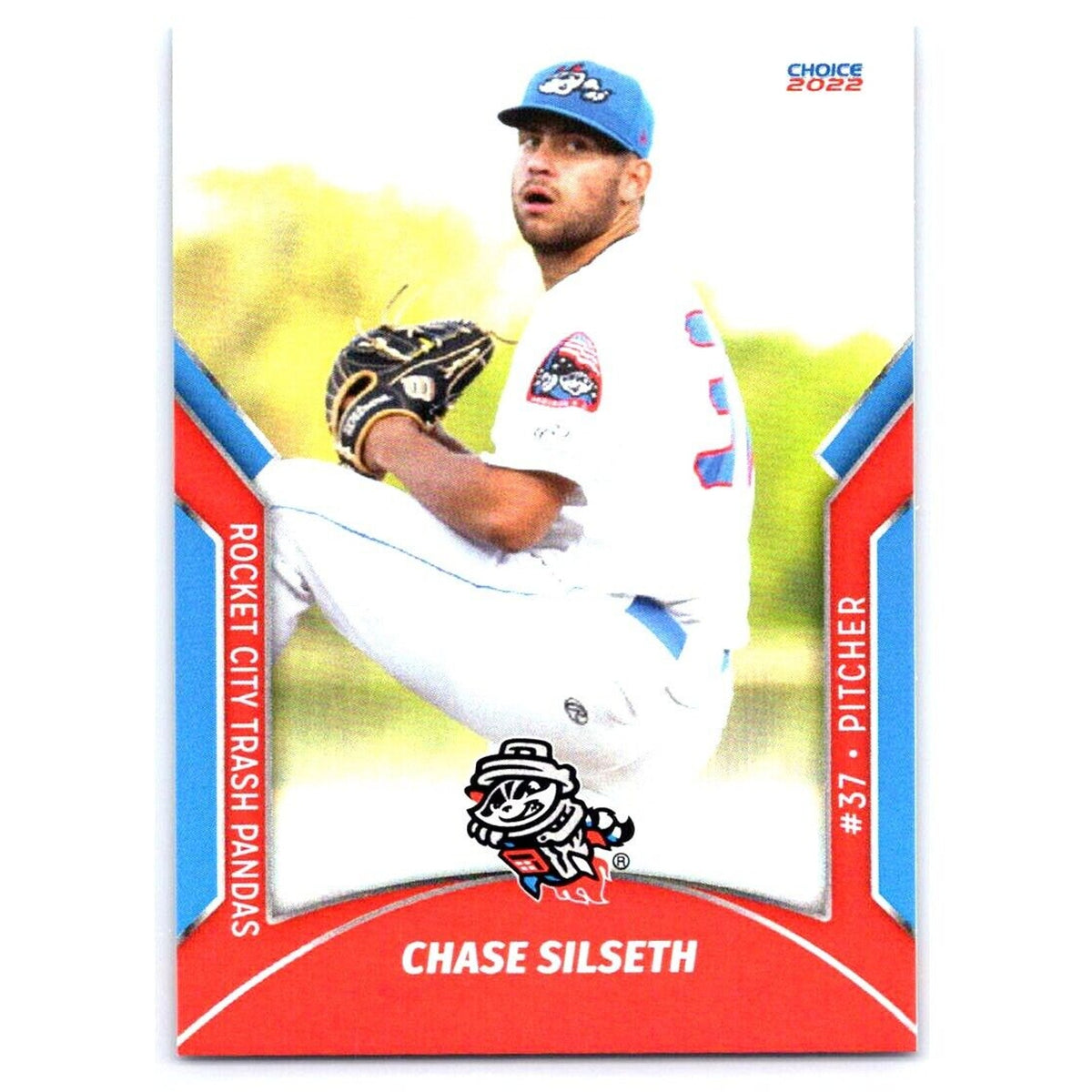 2022 Choice Rocket City Trash Pandas #30 Chase Silseth
