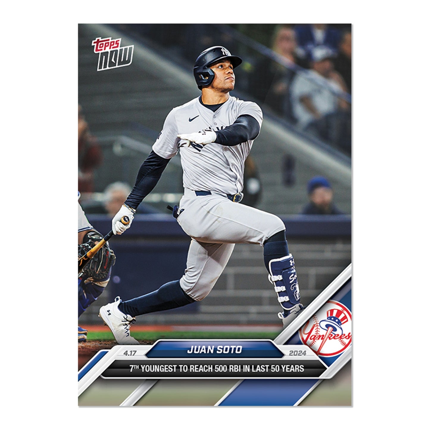 Juan Soto New York Yankees - 2024 MLB TOPPS NOW® Card 89 - PR: 984