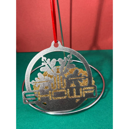 "Showa" Metal Christmas Ornament