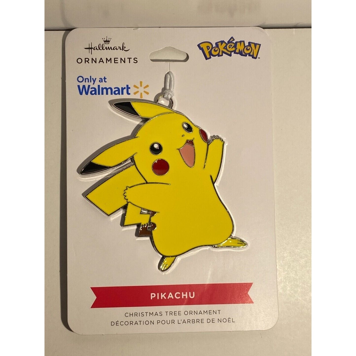 2023 Hallmark Metal Flat Ornament Pikachu