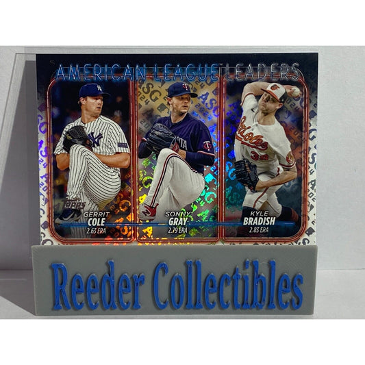 2024 Topps Matt Olson Kyle Schwarber Pete Alonso #260 ASG Foil All Star Game