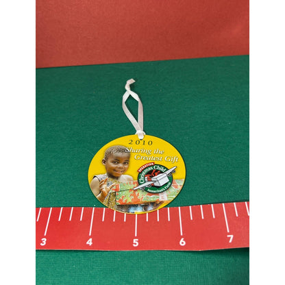 2010 Operation Christmas Child Ornament