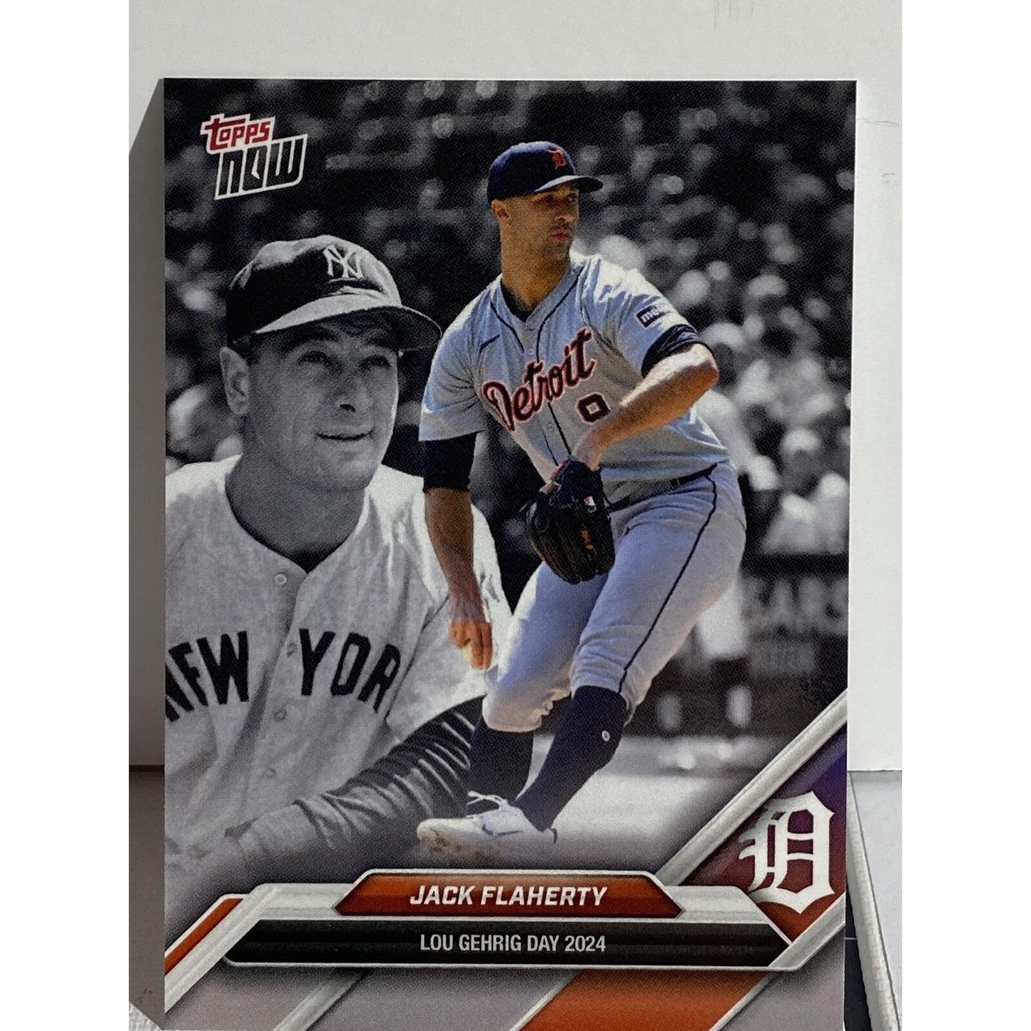 Lou Gehrig Day 2024 #LGD-8 Jack Flaherty Detroit Tigers