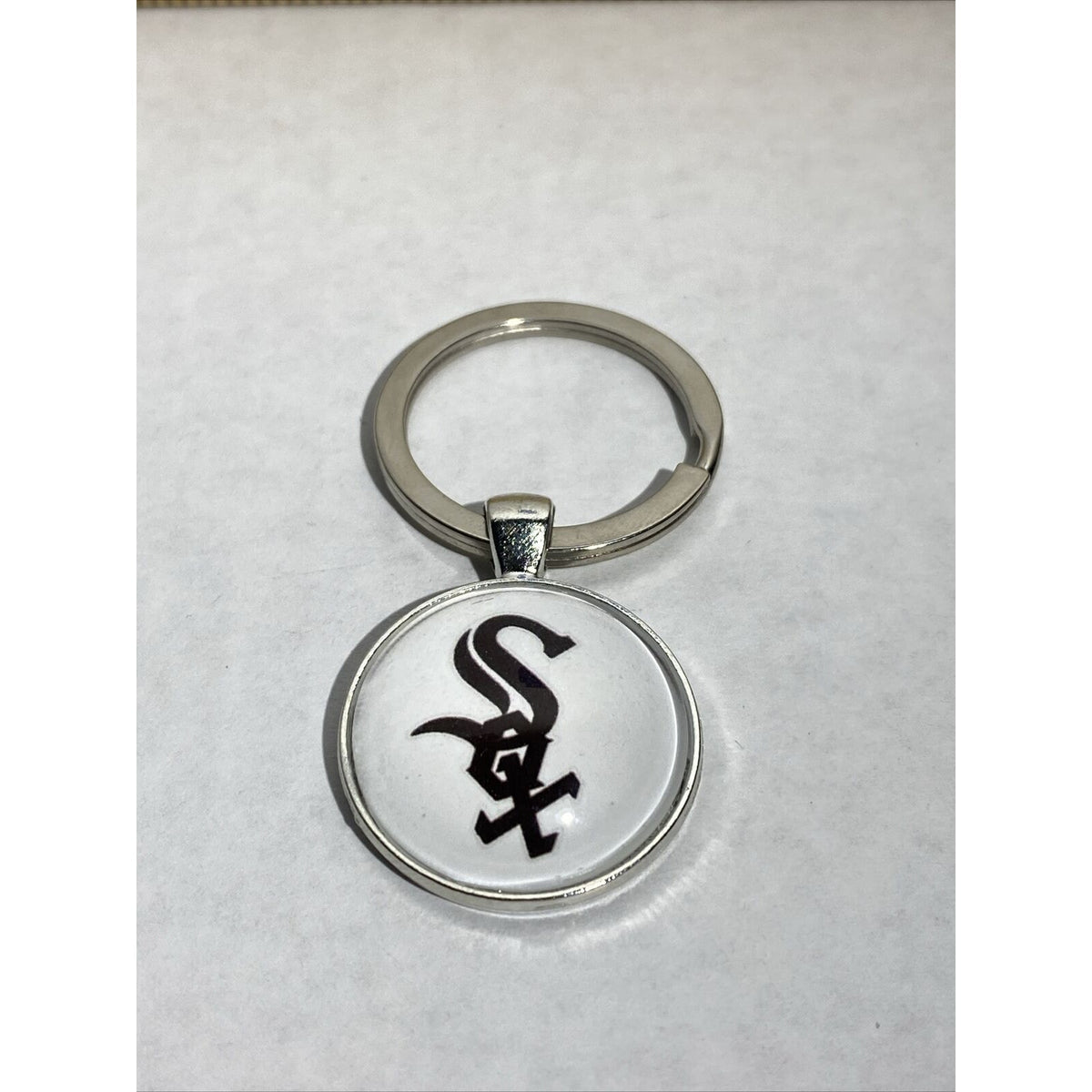 Chicago White Sox MLB Metal Baseball Keychain